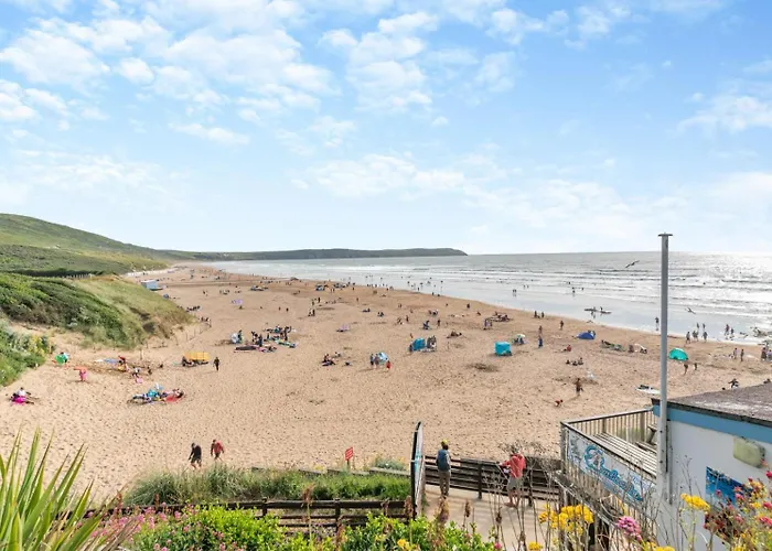 2 Middlecombe - Luxury Apartment At Byron Woolacombe, Only 4 Minute Walk To Woolacombe Beach!